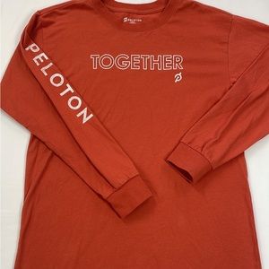 NWOT Peloton Venice Long Sleeve T-shirt graphic logo Woman’s SzXS XSMALL